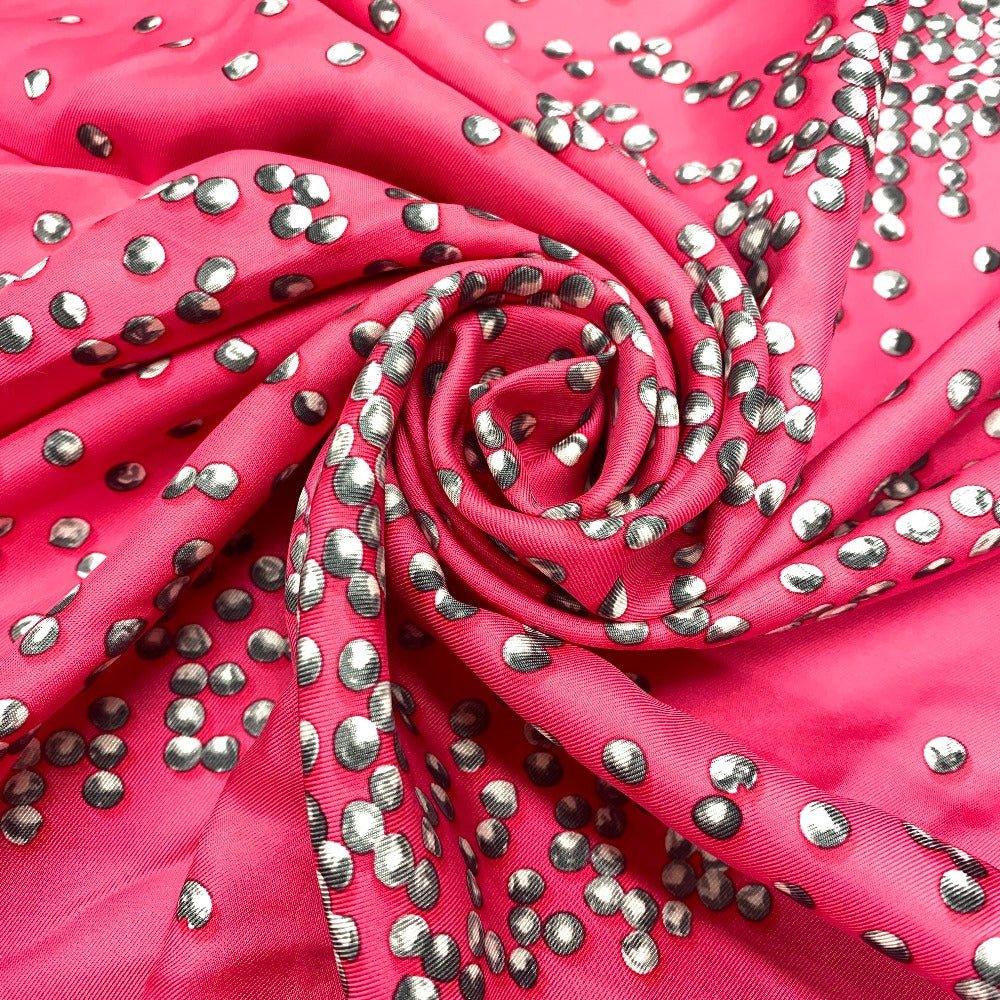 HERMES scarf silk pink Carre90 Cheval de Legende: Legendary Horse Women Used | AlmaBagz