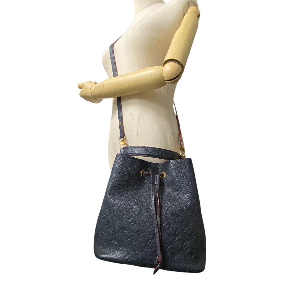 LOUIS VUITTON Shoulder Bag M45306 Monogram Ann Platt Navy Monogram Ann Platt Neonoe | AlmaBagz - Image 10