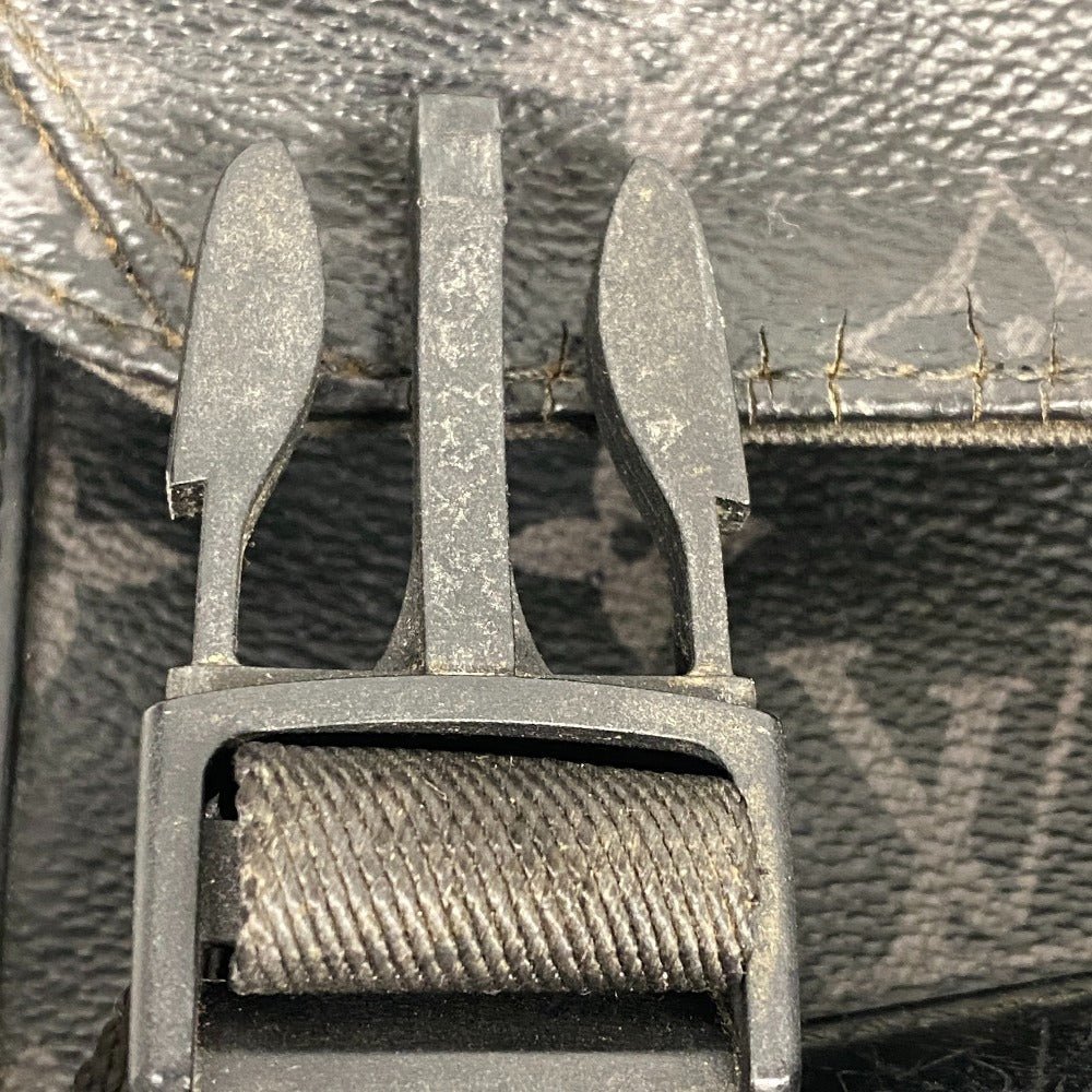 LOUIS VUITTON Shoulder Bag M40511 leather black Monogram Eclipse Messenger voyage PM mens Used | AlmaBagz - Image 11