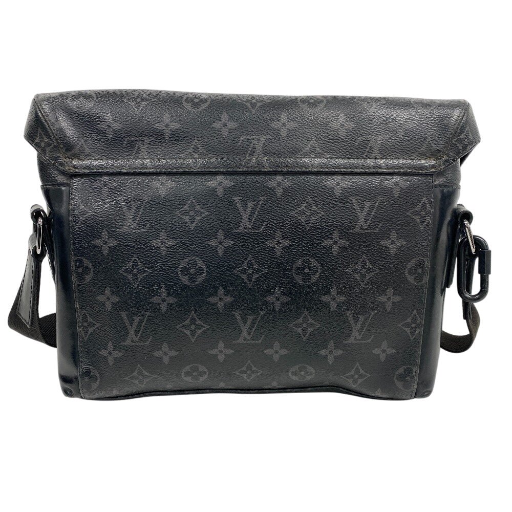 LOUIS VUITTON Shoulder Bag M40511 leather black Monogram Eclipse Messenger voyage PM mens Used | AlmaBagz