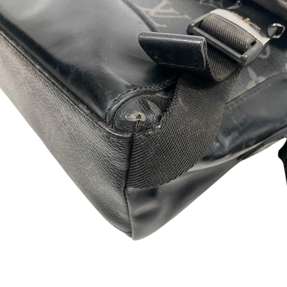 LOUIS VUITTON Shoulder Bag M40511 leather black Monogram Eclipse Messenger voyage PM mens Used | AlmaBagz - Image 2