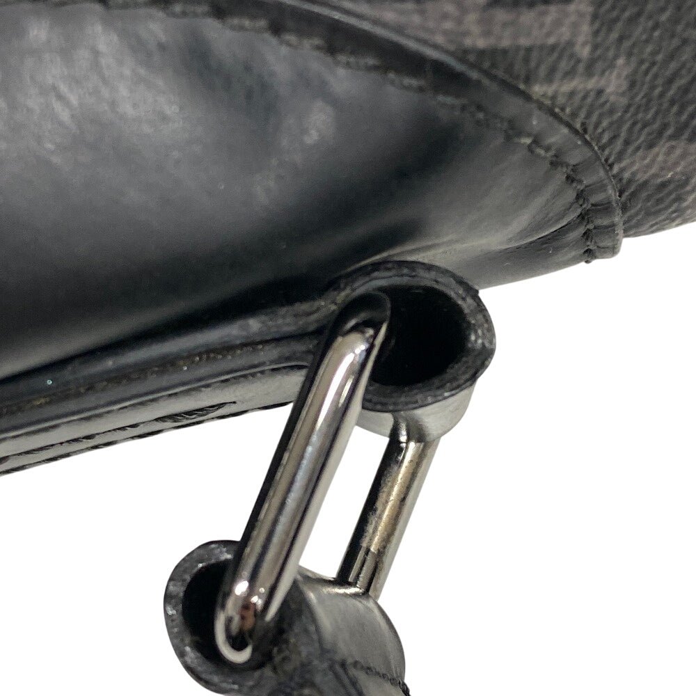 LOUIS VUITTON Shoulder Bag M40511 leather black Monogram Eclipse Messenger voyage PM mens Used | AlmaBagz - Image 5