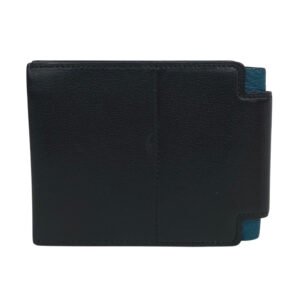 HERMES Bifold Wallet leather black Made in 2021 H Sport Compact mens Used | AlmaBagz