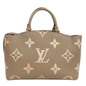 LOUIS VUITTON Handbag M58914 leather Turtrail Claim Monogram Empreinte Bicolor Petit Palais PM Women Used | AlmaBagz