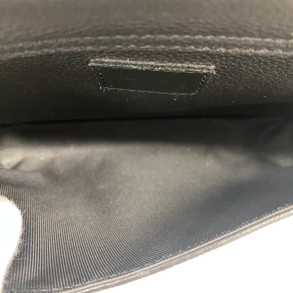 LOUIS VUITTON Shoulder Bag M57081 Grain Calfskin Leather black LV Aerogram takeoff sling mens Used | AlmaBagz - Image 9