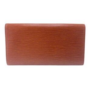 LOUIS VUITTON Long Wallet Purse M6359I Tobaco leather Brown 1 Epi Porto Monnet Credit Pochette(Unisex) Used | AlmaBagz