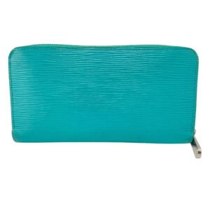 LOUIS VUITTON Long Wallet Purse M60955 leather turquoise blue 1 Epi Zippy wallet Women(Unisex) Used | AlmaBagz