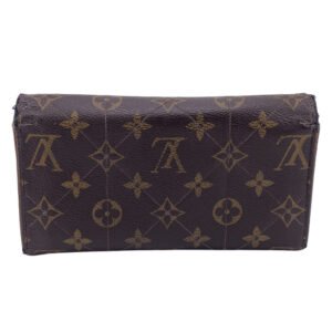 LOUIS VUITTON Long Wallet Purse M66556 Monogram Brown Turn lock Monogram Etoile Portefeuille Sarah Women Used | AlmaBagz