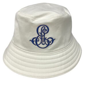HERMES hat Cotton, Polyurethane white Harper Emile 59 | AlmaBagz