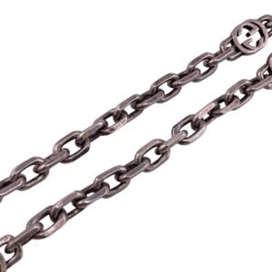GUCCI Necklace Silver925 Silver Interlocking G | AlmaBagz