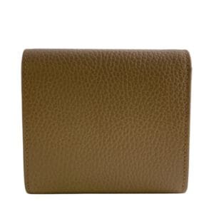 GUCCI Bifold Wallet leather beige GG Marmont | AlmaBagz