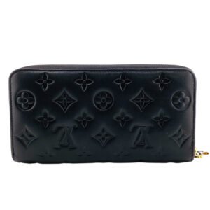 LOUIS VUITTON Long Wallet Purse M68382 black LV | AlmaBagz