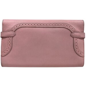 HERMES Long Wallet Purse 068964CK3Q Vaux Swift pink Kelly Wallet Gillies | AlmaBagz