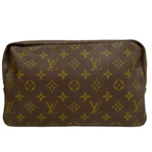 LOUIS VUITTON business bag M47522 Monogram canvas, leather Brown Monogram Truth Cracking Ty 28 | AlmaBagz