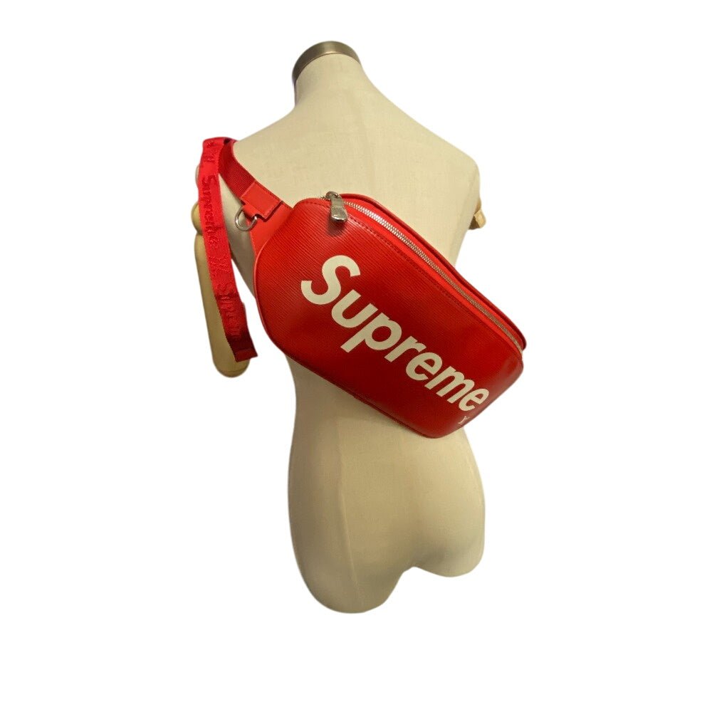 LOUIS VUITTON Sling bag M53418 Epi Leather Red Epi LVxSupreme Collaboration | AlmaBagz - Image 9