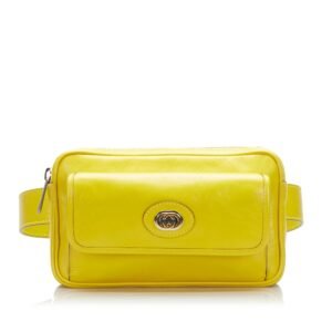 Gucci Interlocking G Morpheus Belt Bag Yellow | AlmaBagz