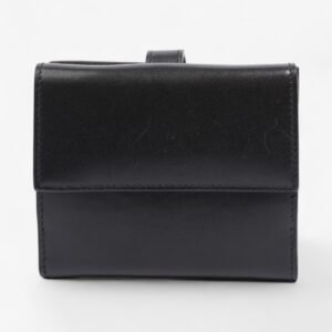 Gucci Jackie 2 Fold Wallet Black Leather | AlmaBagz