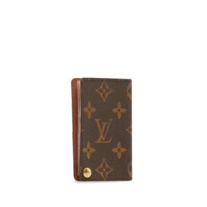 LOUIS VUITTON Monogram Porte-Cartes Credit Pression Card Holder | AlmaBagz