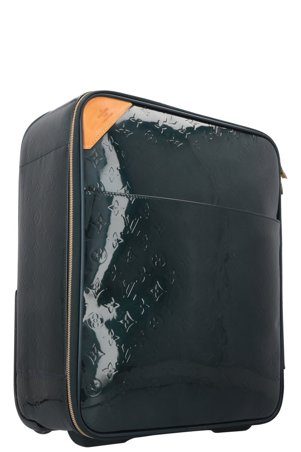 LOUIS VUITTON Pegase 45 Suitcase Vernis Green | AlmaBagz - Image 2