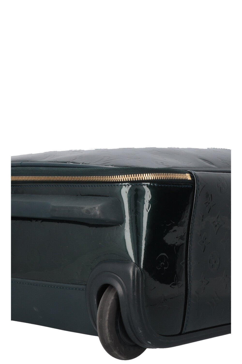 LOUIS VUITTON Pegase 45 Suitcase Vernis Green | AlmaBagz - Image 9