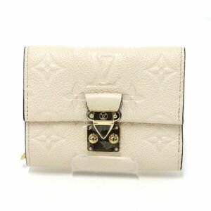 Louis Vuitton Monogram Empreinte Leather Wallet (Tri-Fold) | AlmaBagz