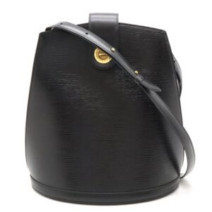 Louis Vuitton  Noir Epi Leather Shoulder Bag | AlmaBagz