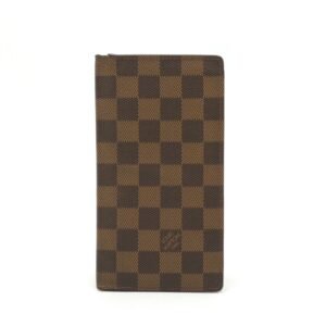 Louis Vuitton Damier Pvc Long Bill Wallet (Bi-Fold) | AlmaBagz