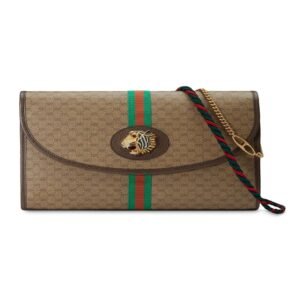 Gucci Mini GG Supreme Canvas Rajah GG Medium Shoulder Bag | AlmaBagz