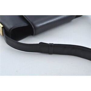 Gucci 1973 navy leather roomy handbag with a gold GG snap | AlmaBagz - Image 12