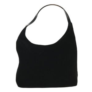 GUCCI Shoulder Bag Canvas Black 3297  ac1758 | AlmaBagz