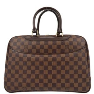 Louis Vuitton 2006 Damier Deauville Bowling Vanity HandBag N47272 | AlmaBagz
