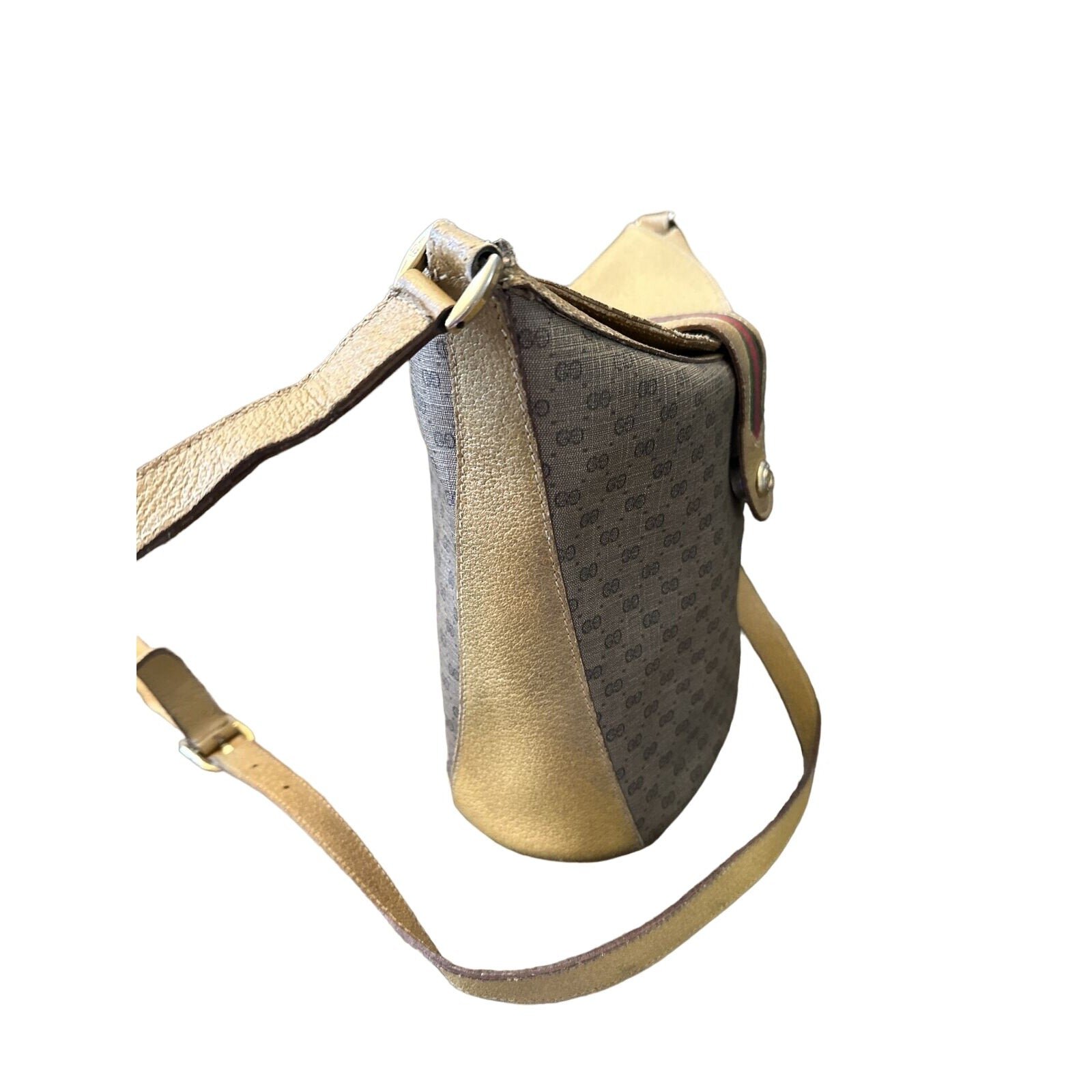 Gucci Accessory Collection brown micro Guccissima bucket bag | AlmaBagz - Image 2