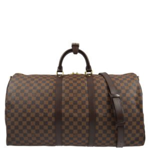 Louis Vuitton 2006 Damier Keepall Bandouliere 55 N41414 | AlmaBagz