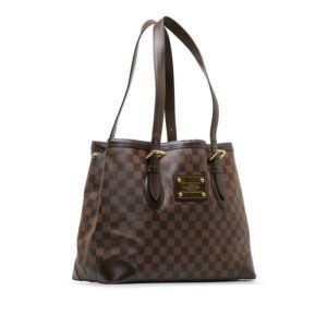 Louis Vuitton Damiere Hamsted MM Handbag N51204 Brown PVC  Louis Vuitton | AlmaBagz