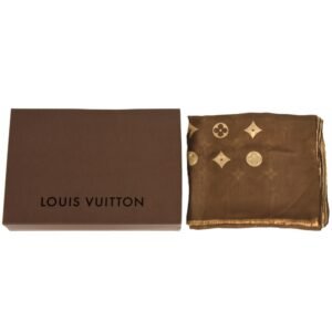 Louis Vuitton  Silk Acetate Shawl | AlmaBagz