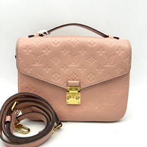 LOUIS VUITTON Empreinte Pochette Metis Rose Poudre LA24872 | AlmaBagz