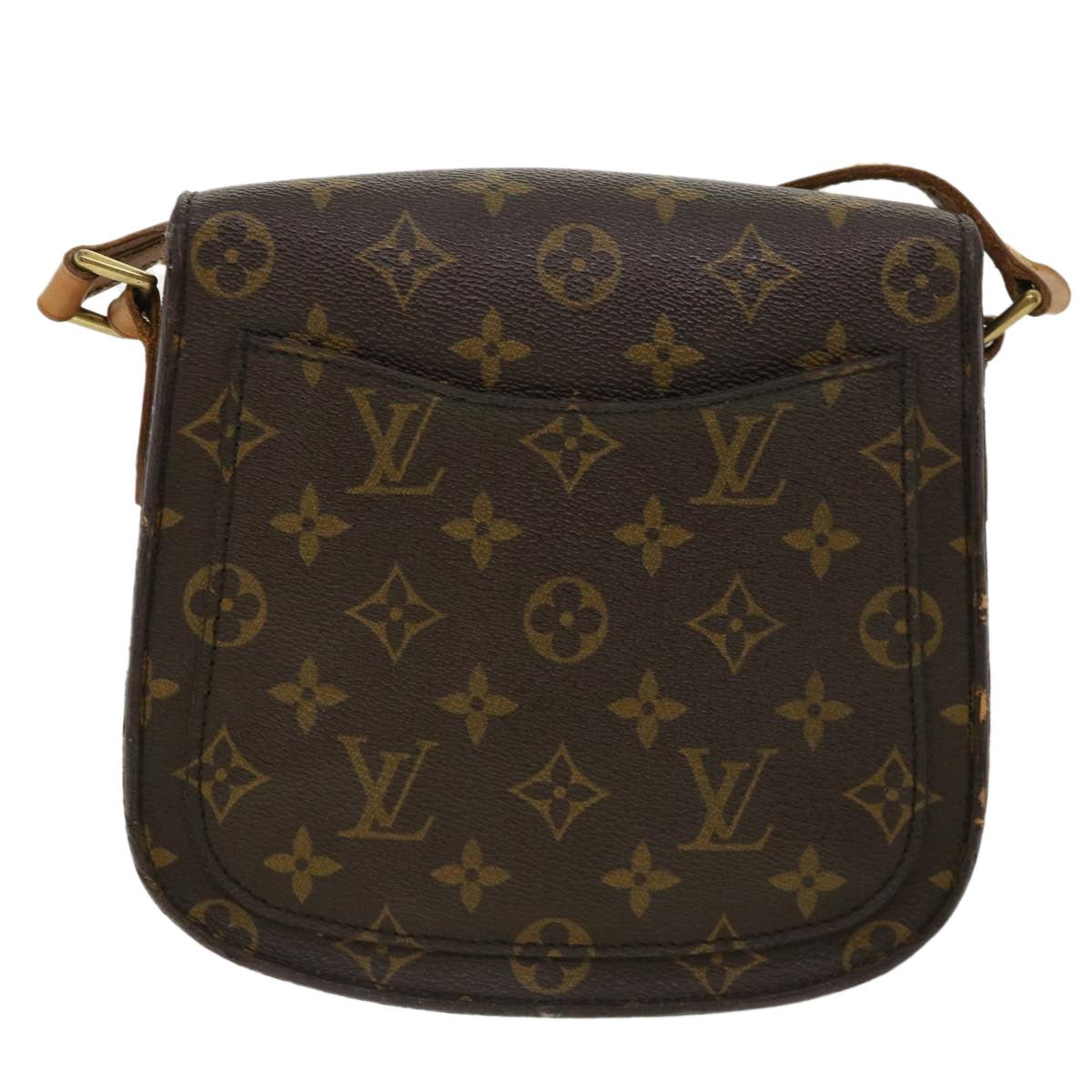 LOUIS VUITTON Monogram Saint Cloud MM Shoulder Bag M51243 LV Auth am3221 | AlmaBagz