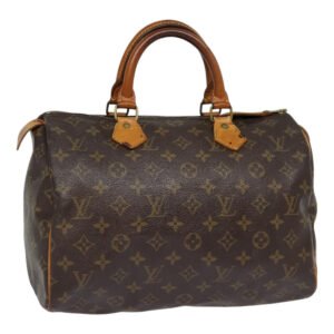 LOUIS VUITTON Monogram Speedy 30 Hand Bag M41526 LV Auth ar12514 | AlmaBagz