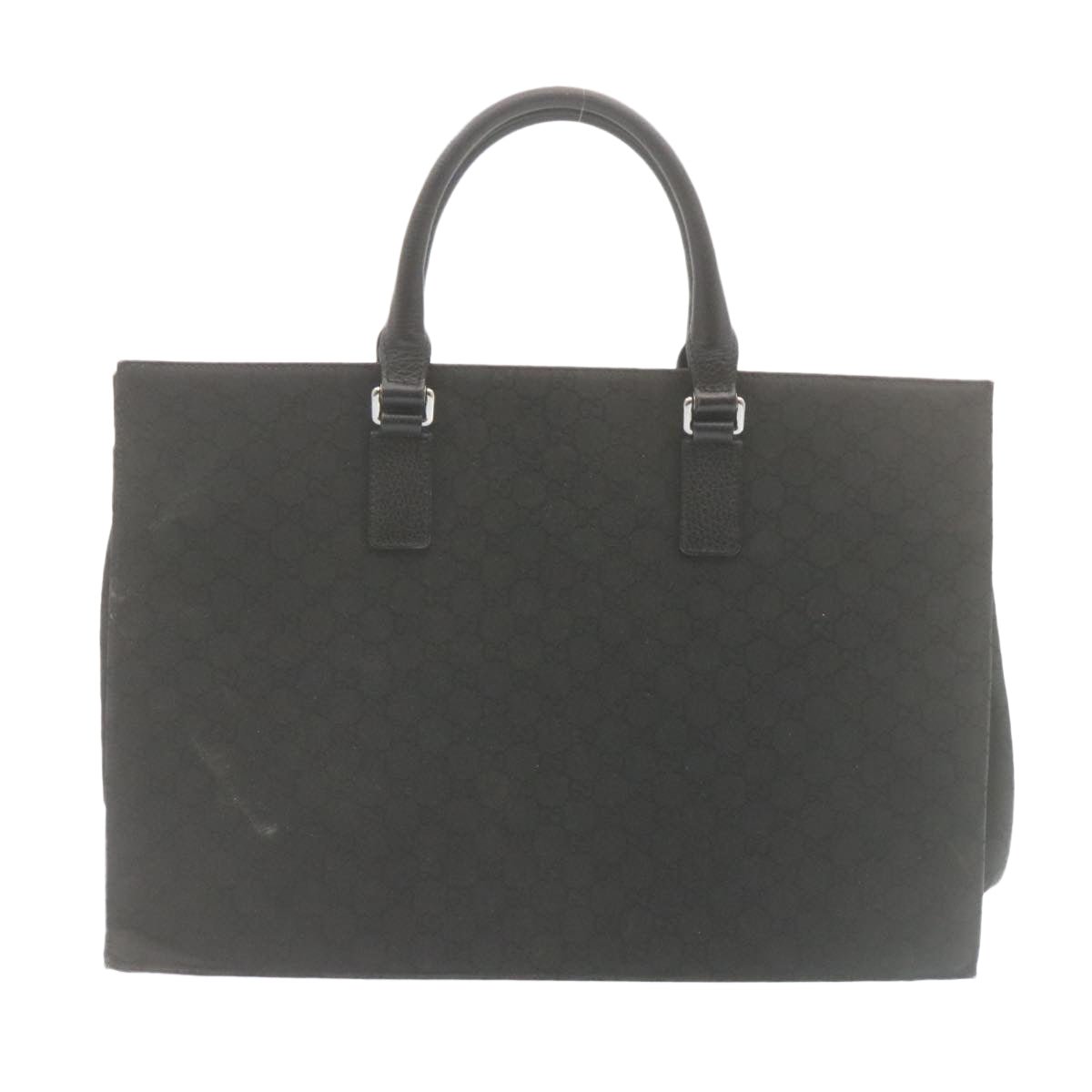 GUCCI GG Canvas Hand Bag Black ar6477 | AlmaBagz