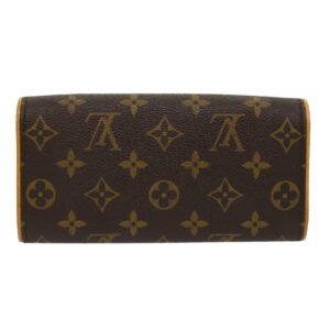 LOUIS VUITTON Monogram Pochette Twin PM Shoulder Bag M51854 LV Auth ar7252 | AlmaBagz
