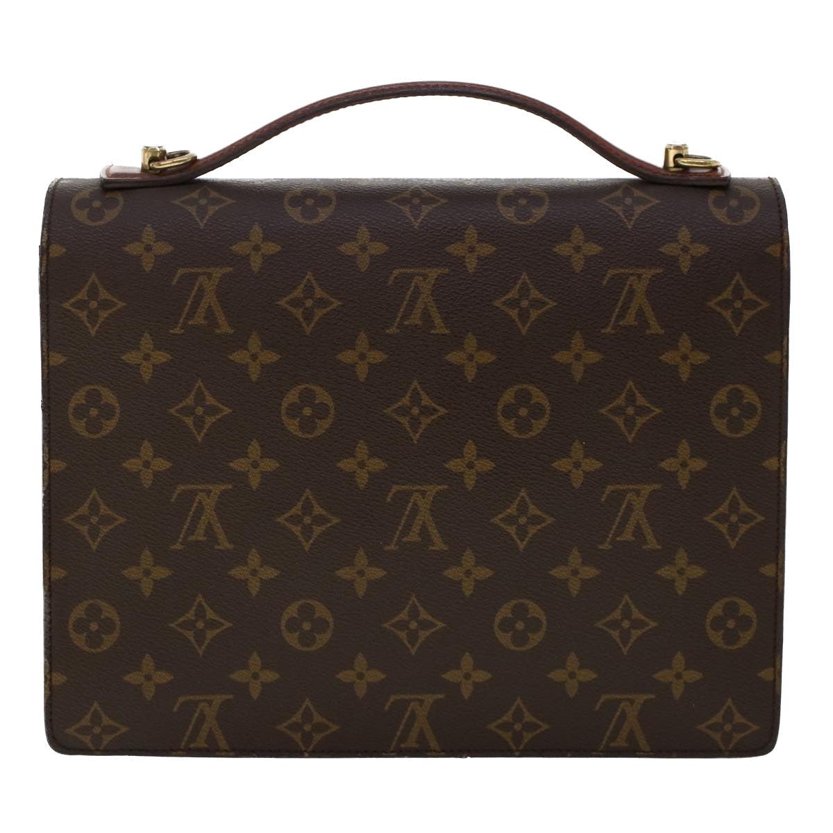 LOUIS VUITTON Monogram Monceau 28 Hand Bag 2way M51185 LV Auth ar9880B | AlmaBagz