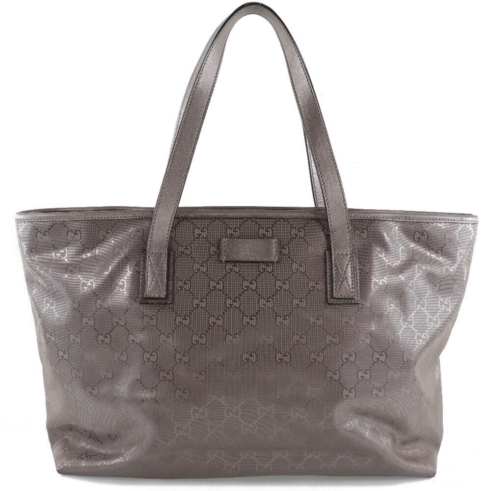 Gucci Gg Implementation Tote Bag Silver | AlmaBagz