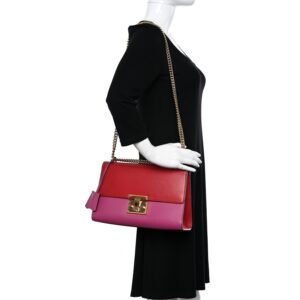 Gucci Calfskin Medium Padlock Shoulder | AlmaBagz