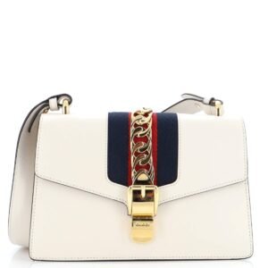 Gucci Sylvie Shoulder Bag Leather Small | AlmaBagz
