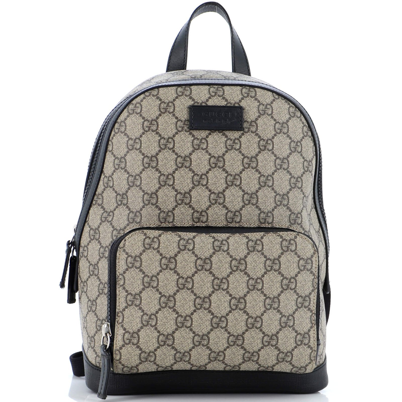 Gucci Zip Pocket Backpack Gg Coated | AlmaBagz