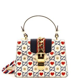 Gucci Sylvie Top Handle Bag Printed | AlmaBagz