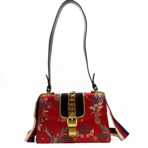 Gucci Sylvie Shoulder Bag Red / | AlmaBagz
