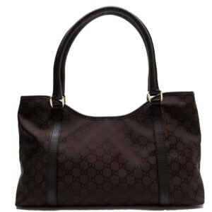 Gucci Gg Shoulder Bag Dark Brown | AlmaBagz