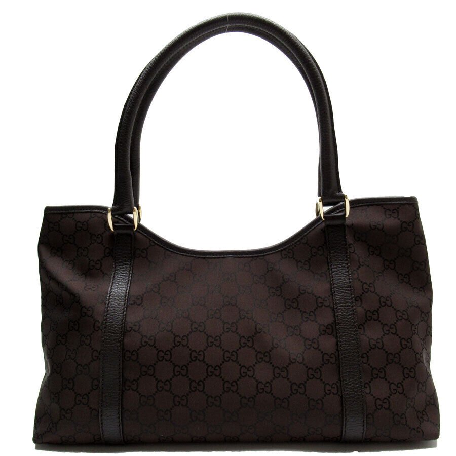 Gucci Gg Shoulder Bag Dark Brown | AlmaBagz