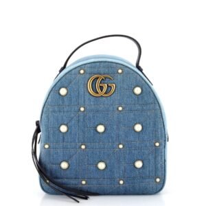 Gucci Pearly Gg Marmont Backpack | AlmaBagz